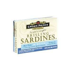  Crown Prince Brisling Sardines in Water    3.75 oz Health 