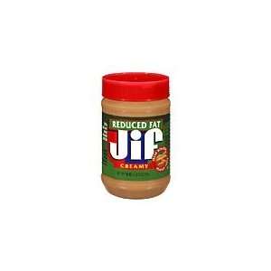 Jif Peanut Butter Reduced Fat Creamy 18 oz:  Grocery 