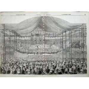   1857 Scene Handel Festival Crystal Palace London Music