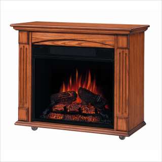 Classic Flame Lancaster Antique Oak Electric Fireplace 611768061525 