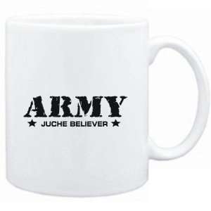  Mug White  ARMY Juche Believer  Religions Sports 