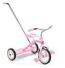 Trike Child Kids Radio Flyer Girls Classic Pink Tricycle w/ Push H le 