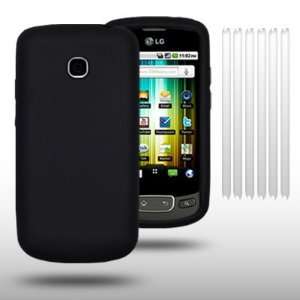 LG OPTIMUS ONE P500 SOFT SILICONE SKIN CASE / COVER / SHELL / GEL 