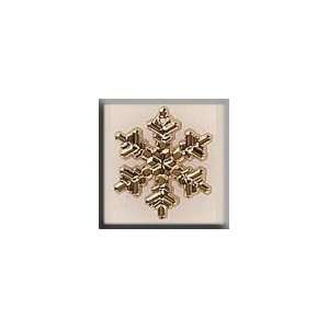  Lg. Snowflake Gold Arts, Crafts & Sewing
