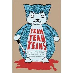  Yeah Yeah Yeahs   Posters   Limited Concert Promo: Home 