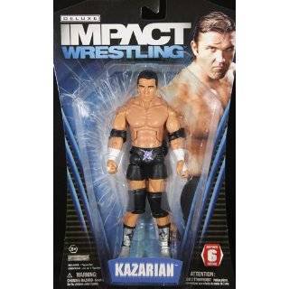 KAZARIAN   TNA DELUXE IMPACT 6 TOY WRESTLING ACTION FIGURE