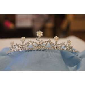  (BIG)Elegant Bridal Wedding Tiara Crown with Crystal Party 