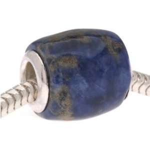   Bead Fits Pandora Blue Lapis Lazuli 12mm (1): Arts, Crafts & Sewing