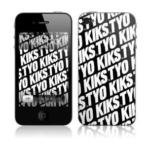    Music Skins MS KIKS10133 iPhone 4  KIKS TYO  Logo Skin Electronics