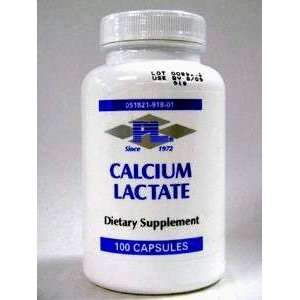  Progressive Labs Calcium Lactate 115 mg 100 Capsules 