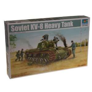  1/35 Soviet KV 8 Heavy Tank: Toys & Games