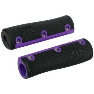  Kore Gripster Grips   1 Pair, Black/Purple. Sports 