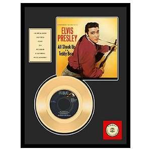  Elvis Presley All Shook Up framed gold record 