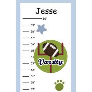   All Star Jungle Sports Canvas Growth Chart: Everything Else