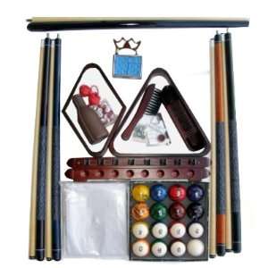  Billiard Pool Table Accessory Kit With Tech Style Ball Set 