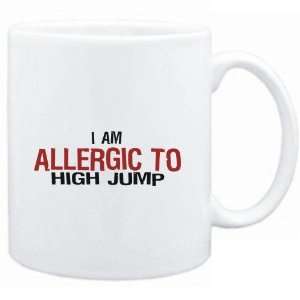    Mug White  ALLERGIC TO High Jump  Sports