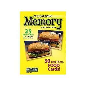  FOOD PHOTOGRAPHIC MEMORY MATCHING