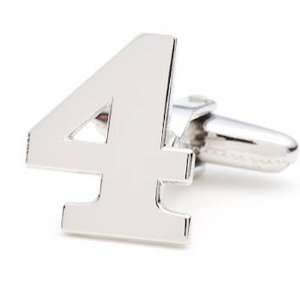  Number 4 Cufflinks CLI RR 4 SL Jewelry