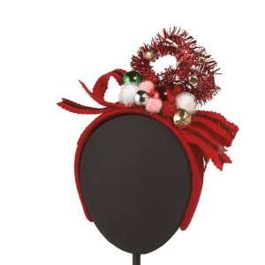 Christmas HEADBAND TINSEL & BELLS Hat Festive Fun Fashion 