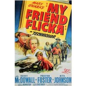  My Friend Flicka Movie Poster (11 x 17 Inches   28cm x 