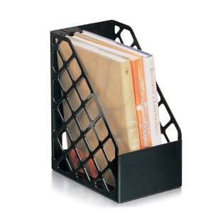  Officemate Antimicrobial Large Magazine File, Black (26231 