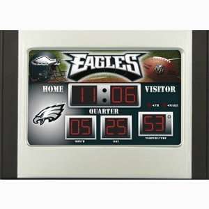  Philadelphia Eagles Scoreboard Alarm Clock: Electronics