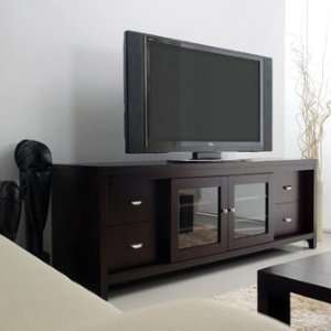   TV Console in Espresso Finish By Abbyson Living Furniture & Decor