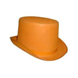  Orange Felt Top Hat (Standard) Toys & Games