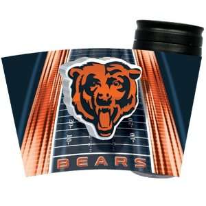  Chicago Bears Insulated Travel Tumbler Mug 16 oz: Sports 