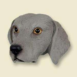 Weimaraner Dog Head Magnet (2 in)