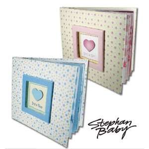 Baby Photo Album and Scrapbook by Stephan Baby   Pink (Available in 