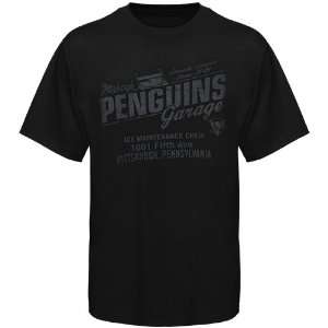   Hockey Pittsburgh Penguins Black Garage T shirt