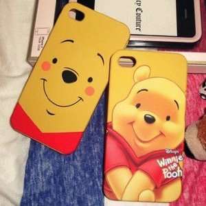  Apple iPhone 4G/4S Smile Face Winnie The Pooh Bear Hard 