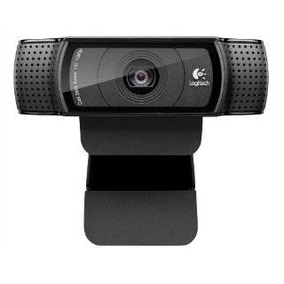 Logitech HD Pro Webcam C920, 1080p Widescreen Video Calling and 