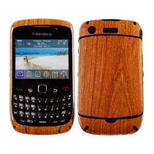   Light Wood Film Shield & Screen Protector for BlackBerry Curve 3G 9330