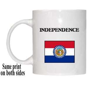  US State Flag   INDEPENDENCE, Missouri (MO) Mug 