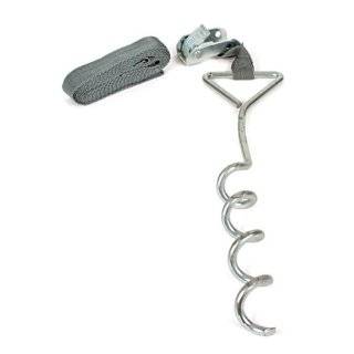 Camco 42593 RV Awning Anchor Kit with Pull Tension Strap
