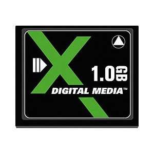  X Digital Media XHO1024CF 1GB 45x Speed CompactFlash Card 