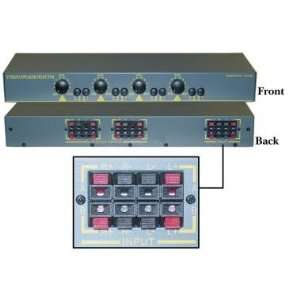  4 ways speaker selector with volume control Electronics