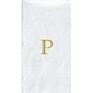  Monogrammed Paper Guest Towels   P