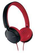  Philips SHL5500/28 Headband Headphone (Red/Black 