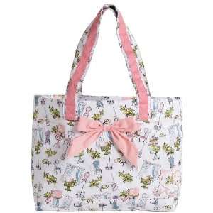  Jessie Steele Paris Boutique Tote Bag with Bow: Home 