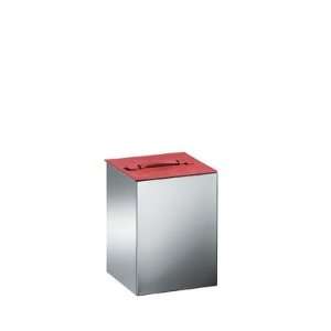  Complements 8.9 x 8.9 Secioni Waste Basket with Lid Color 