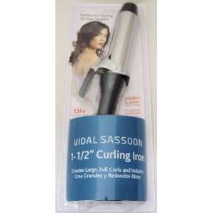 Vidal Sassoon 1 1/2 Hair Curling Iron New VS 124C:  Home 