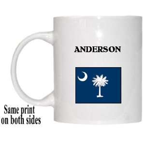    US State Flag   ANDERSON, South Carolina (SC) Mug 