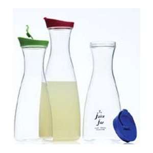 Acrylic Juice Jar 56 oz   Mixed Color Lid  Kitchen 
