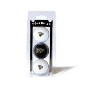  Wake Forest Demon Deacons Pack Of 3 Golf Balls From Team Golf 