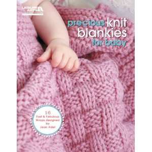  Leisure Arts Precious Knit Blankies For Baby Arts, Crafts 