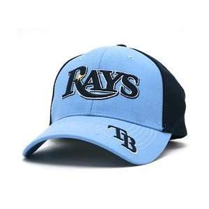  Tampa Bay Rays Grandstand Stretch Fit Cap   Light Blue 