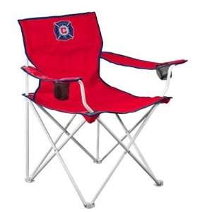 Chicago Fire MLS Deluxe Chair:  Sports & Outdoors